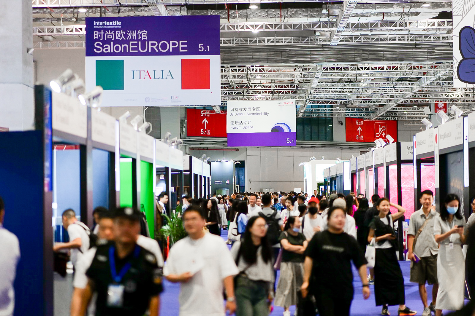 Sensil's performance collections at Intertextile Shanghai